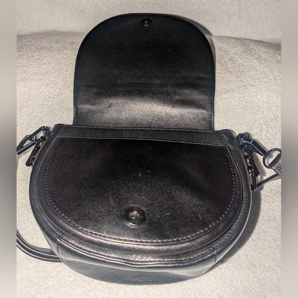 Rebecca Minkoff Star perforated leather Astor saddle bag. - Picture 5 of 11